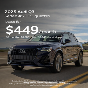 Lease an Audi Q3 in Manhattan NYC 
